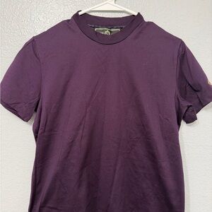 St. John Rich Purple Short Sleeve Tee with Matching Pants